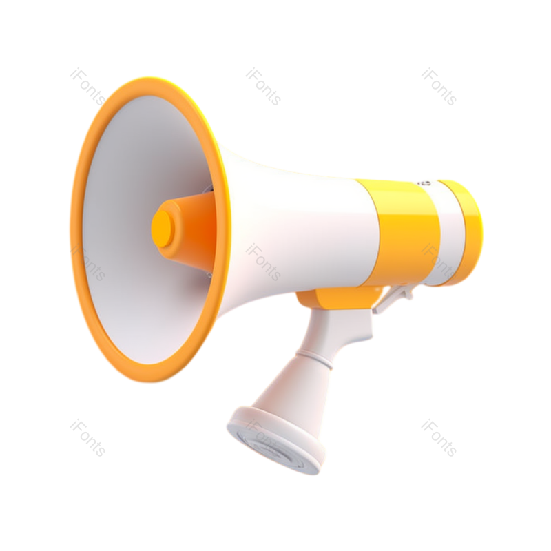 节日图片,商品元素,商务PNG,喇叭免抠素材